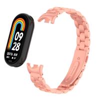 Correa De Metal Para Xiaomi Mi Band 8 Pulsera De Reemplazo De Acero Inoxidable Accesorios Para Reloj Inteligente Xiaomi Mi Band 8 Con Hebilla De Cierre - details 14