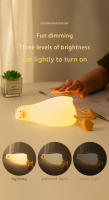 Lámpara De Noche LED Recargable En Forma De Pato De Silicona Para Niños Decoración De Habitación Luz Atmosférica Regalo De Cumpleaños - details 1