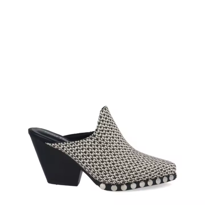 Noa Harmon Shoes Zueco Modelo 9630 Para Mujer Color Negro - 1
