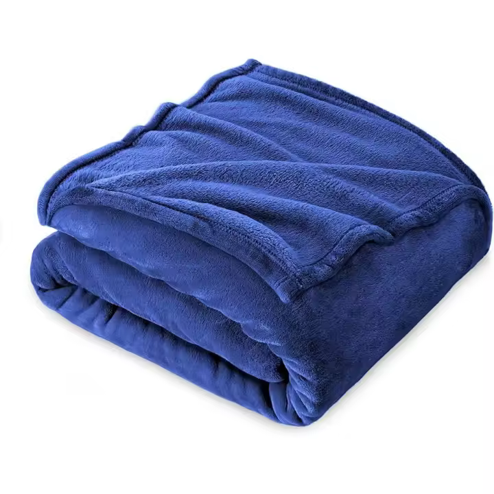 Manta Lisa sofá Cama nordico Lavado mecánico Ligera supercálida tacto suave - 1