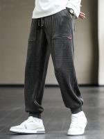 Nuevos Pantalones De Corduroy Para Hombre Otoño Invierno Estilo Callejero Holgado Casuales Pantalones De Jogger Talla plus Hasta 8XL - details 25