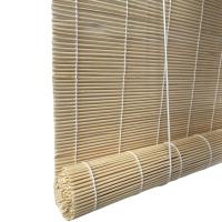 Maxia Market - Estor Enrollable de Bambú Natural para Interiores, Persiana Cortina de Bambú Protección Solar y Privacidad para Ventanas y Puertas, Color Natural - details 1