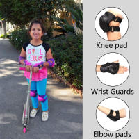 Juego De Protección Infantil 6 En 1 Con Guantes De Muñeca Antigolpes Para Ciclismo Y Patinaje Edad 3-7 Años Niños Y Niñas - details 13