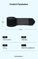 Protector De Muñeca Deportivo Para Mujeres Con Tendón Desviado Suave Y Liviano De Alta Elasticidad Para Badminton Baloncesto Y Fitness - details 12