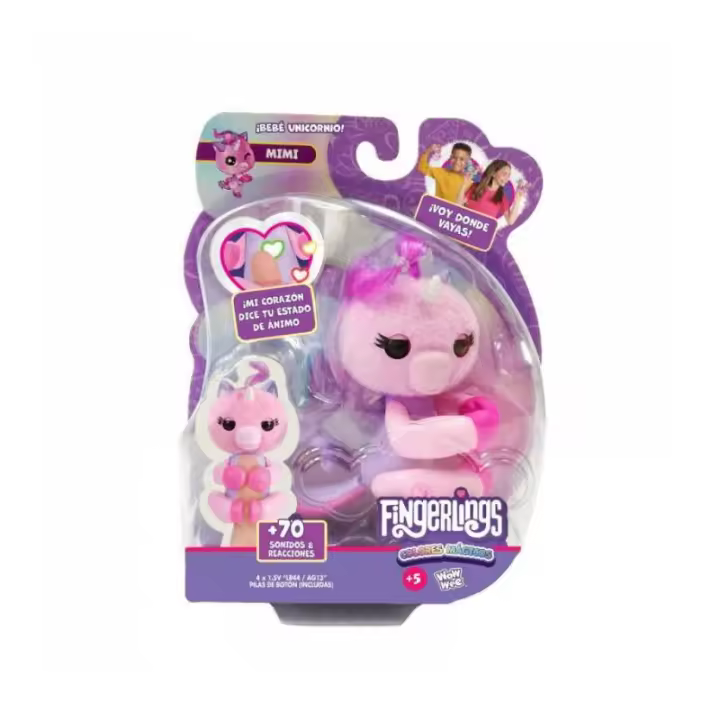 FINGERLINGS COLORES MÁGICOS MONO O UNICORNIO DE BIZAK - 1