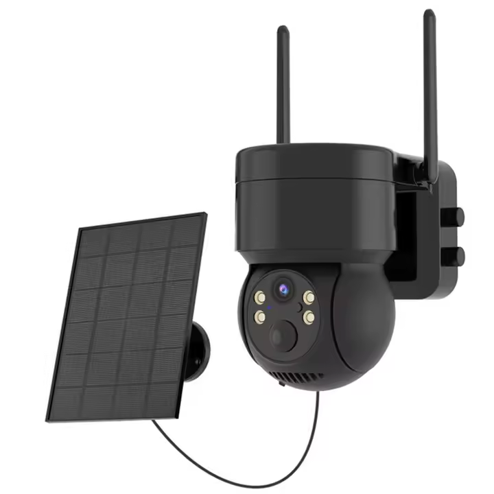 Cámara Solar Inalámbrica HD 1080P 2/4MP Con Batería De 7800mAh Detectores PIR PTZ Wifi CCTV Surveillance IP iCSee Para Seguridad Doméstica - 1
