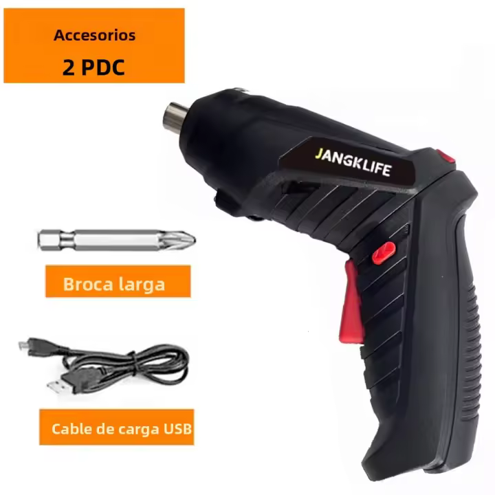JANGKLIFE Destornillador Eléctrico De Precisión Para Operación Industrial Con Alta Durabilidad Herramientas DIY Para Oficina Y Hogar - 1