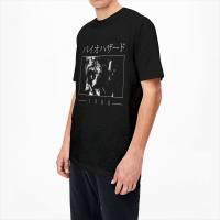 Camiseta De Algodón 100% Respirable Para Hombre Estilo Harajuku Y2K Con Diseño De Residented Eviled T-shirt Oversized Para Playa Y Uso Diario - details 11