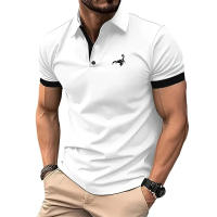 Camisa De Golf Para Hombre Polo Casual Corta Moderna Con Botones Cuello Redondo Verano Regular Fit Sport Polyester - details 3