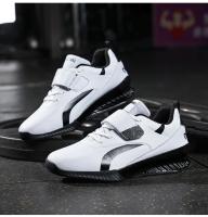 Zapatos De Levantamiento De Pesas Profesionales Para Parejas Calidad Superior Zapatos De Pesas Para Hombres Diseño De Squat Y Puja Dura Microfibra Antideslizante Negro/Oro - details 12