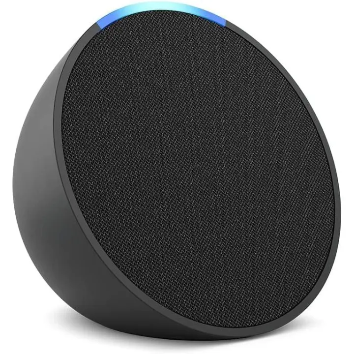 Echo Pop Amazon, Altavoz inteligente wifi y Bluetooth con Alexa, de sonido potente y compacto, Antracita, Blanco, Lavanda. Verde Azulado - 1