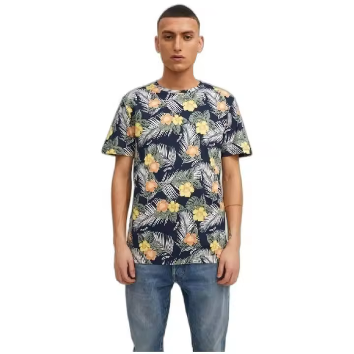 Camiseta de Manga Corta Jack&Jones  para hombre en color multicolor - 1