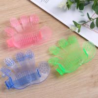Guantes De Baño Para Mascotas Perro Gato Limpieza Y Aseo Con Cepillo De Masaje Eliminación De Pelo Suministros De Grooming - details 1