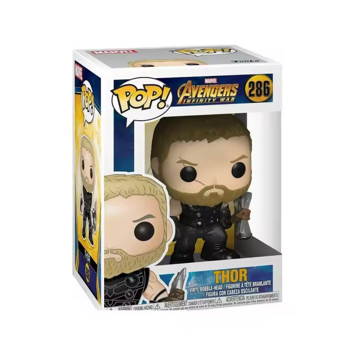 Funko Pop Marvel Avengers Infinity War Thor con Cabeza Oscilante Funko 26464 - 1