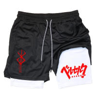 Shorts De Compresión Para Hombre 2 En 1 Con Bolsillos Para Teléfono Móvil Ropa Deportiva Secado Rápido Para Gimnasio Y Correr - details 1
