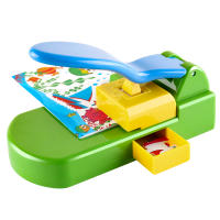 Máquina De Rompecabezas Jigsaw Creativa Para Fotos Y Cuadros Roja/Green Cortadora De Puzles DIY Para Niños Herramienta Manual Para Puzles De 4x6" - details 6