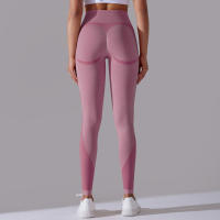 Mallas de Yoga de nailon para mujer, pantalones deportivos de cintura alta, elásticos, ajustados, transpirables, para entrenamiento - details 39