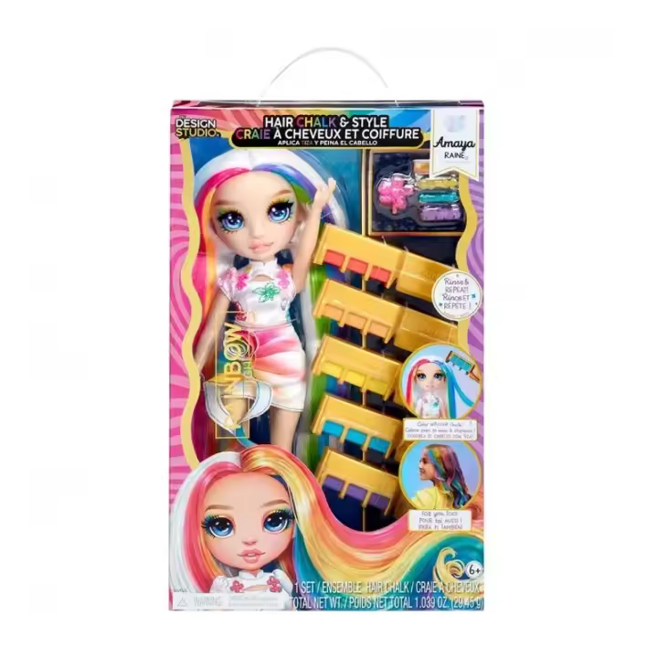 Muñeca Rainbow High Hair Play Fashion - Amaya 526780 - 1