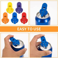 6pcs Abrebotellas Manual Reutilizable Para Coca Cola Cerveza Bebida Aluminio Herramienta De Apertura De Botella De Refrescos - details 4