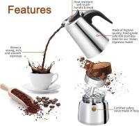 Cafetera Brandon - Cafetera Italiana en Acero Inoxidable - Kitchen&Go. - details 2