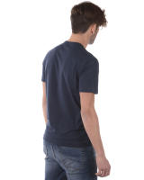 Emporio Armani EA7 Camiseta Algodón Hombre Azul Oscuro 3ZPT42PJ18Z 1554 - details 1