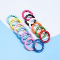 5Pcs/Lote Anillos Metálicos Abrepuertas 21 Colores Clip De Cadena Para Perros Conector De Joyería DIY Hebilla De Llavero Con Resorte - details 0