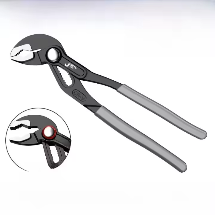 Ajustable Pinzas De Agua Con Suelto Rápido Herramientas Domésticas Multifuncionales Para Plomería Y Tubos Clavija De Tubería - 1