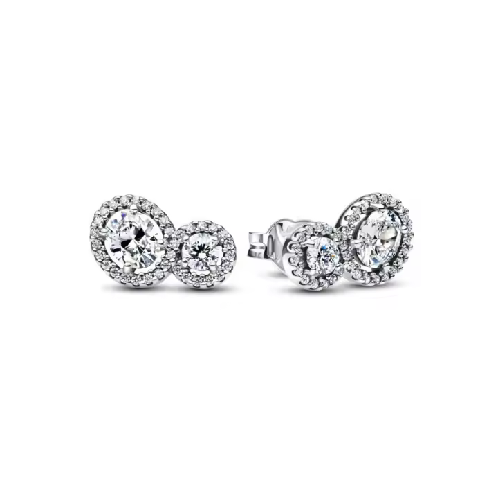 293774C01 - Pendientes Abrazo Halo en Plata de Ley con Circonitas | Pandora Oficial 293774C01 PANDORA Raíz Novedades Joyas de Plata Joyas Pandora Joyería Pendientes MUJER inicio Pendientes Pendientes de Plata Mujer Pandora original - 1