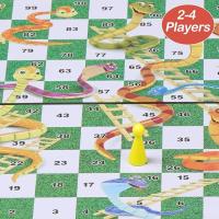 MR POPYE - JUEGOS DE MESA 2 EN 1 - LA OCA Y SERPIENTES Y ESCALERAS -  4 JUGADORES - JUEGO FAMILIAR - IDEAL PARA REGALAR - PARA TODAS LAS EDADES - PRODUCTO OFICIAL - MR POPYE - details 0