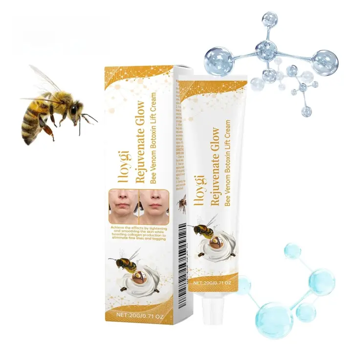Glow Bee Venom Lift Cream, crema reafirmante intensiva y antiarrugas: hidrata profundamente, nutre la piel y reduce visiblemente las líneas finas y arrugas. - 1
