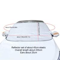 Cubierta De Parabrisas De Coche Magnética Impermeable Para Invierno Con Protección Contra La Nieve Y El Sol Cinco a Nueve Magnets - details 6