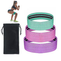 Set De 3 Bandas De Resistencia Para Deportes Y Fitness En Casa Yoga Pilates CrossFit Para Muslos Glúteos Y Piernas Adecuado Para Hombres Y Mujeres - details 1