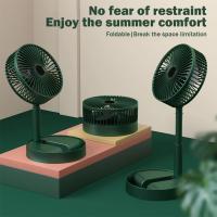 .Ventilador de escritorio plegable con bateria lition，Ventilador Portátil Recargable tres velocidades，Mini ventilador ajustable para el hogar y la Oficina, dispositivo pequeño de refrigeración, portátil, recargable por USB, - details 2