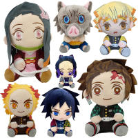 Muñeco De Peluche Demon Slayer 20cm Nezuko Shinobu Tanjiro Mitsuri Zenitsu Juguete De Cosplay Kimetsu No Yaiba Regalo Kawaii Unisex Adulto Y Adolescente - details 0