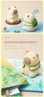 Lámpara De Noche De Silicona Capybara Lindo 7 Colores Con Dimmer Para Dormitorio De Niños Recargable Por USB Luz Decorativa Regalo Con Toque - details 8