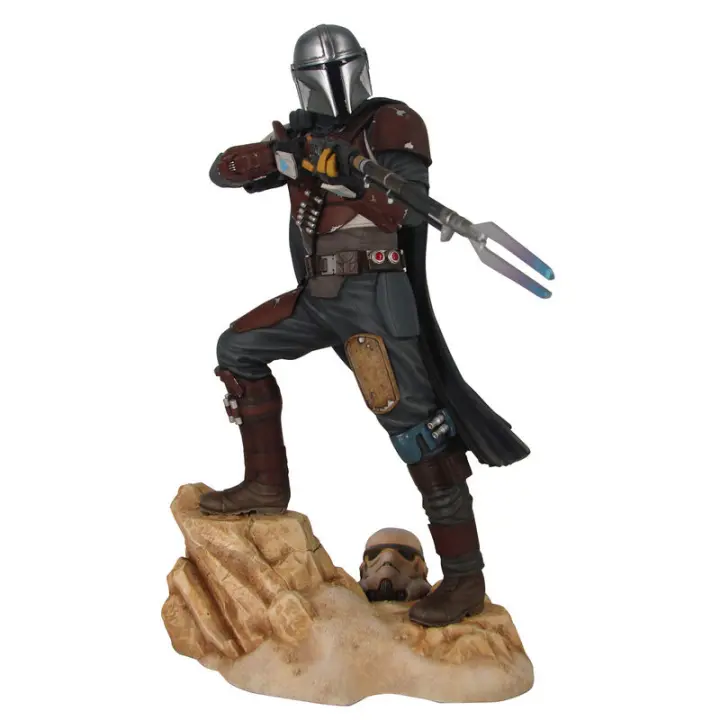 Estatua The Mandalorian Star Wars Premier Collection 29cmFigura  Coleccionable - Idea de Regalo- Mercancia Oficial - Juguetes para Niños y Adultos - Movies Fans - Muñeco para Coleccionistas y Exposición - 1