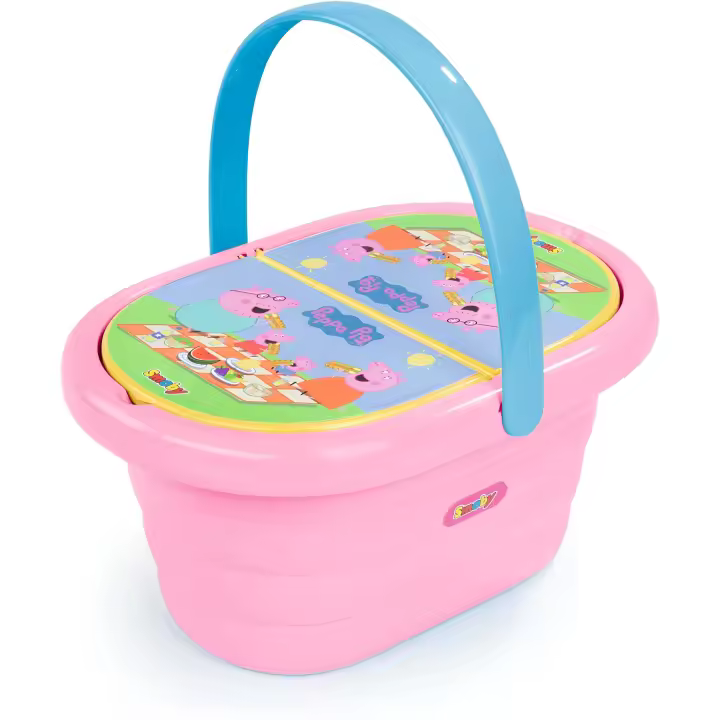 Cesta Picnic Peppa Pig - Color Rosa - +3 Años - Marca Smoby - 1
