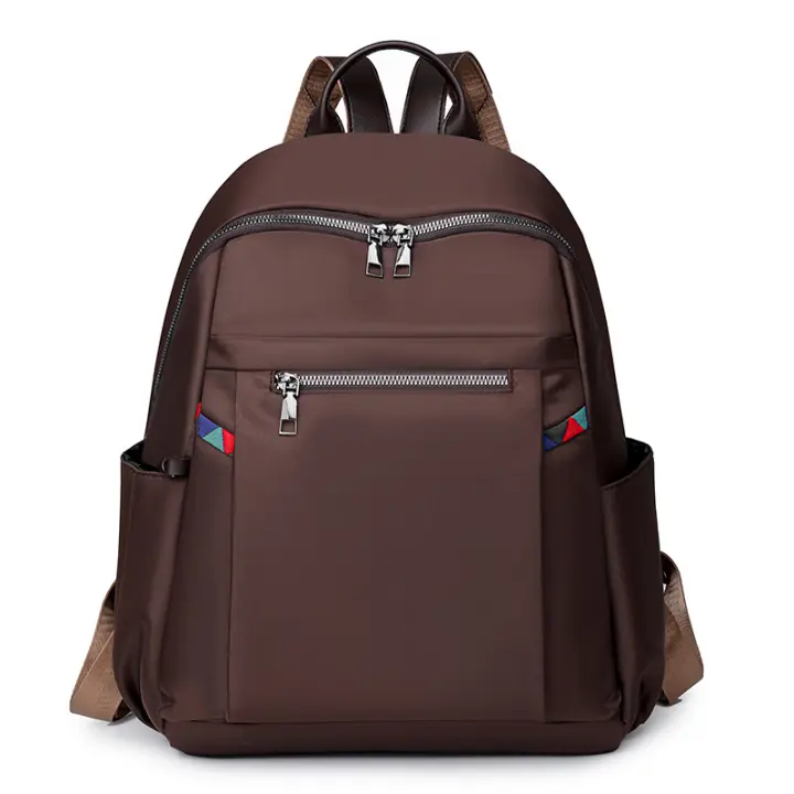 Mochila informal de estilo Korean para Mujer, mochila Escolar de Tela Oxford, Bolso para orden, mochila de viaje Ligera de gran capacidad - 1