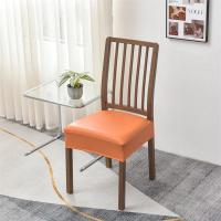 Cubiertas De Silla De Comedor En Cuero PU Impermeable Modernas Y Duraderas Antipolvo Para Hogar Y Hotel Cubierta De Cojín Elástica - details 38