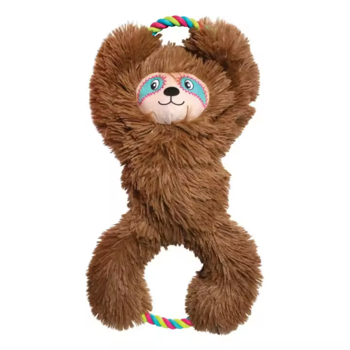 Kong Peluche Tuggz Sloth Marrón - 1