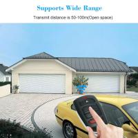 Control Remoto Para Garage RF 433 Mhz Código Fijo Duplicador Con 4 Llaves Abrepuertas Sin Cable De Marca NoEnName_Null - details 1
