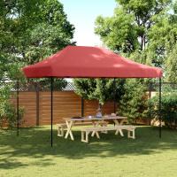 vidaXL Carpa Fiesta Plegable Profesional Acero Jardín Parasol Sombrilla Color Burdeos,  Azul,  Blanco y mas - details 5