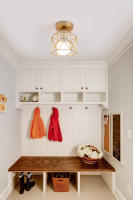 Lámpara De Techo Minimalista Nórdica En Oro Para Decoración Del Hogar Material Metálico Luz LED Incluida Estilo Moderno - details 0
