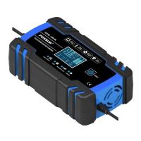 Cargador de batería de coche inteligente de 12 V/24 V, 12 V, 8 A, 24 V, 4 A, para reparación de pulsos de plomo-ácido - details 13