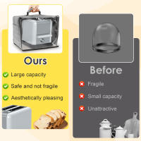 Cubierta De Polvo Para Nevera Con 4 Bolsillos Cubierta De Microondas Y Toaster Protectora Para Electrodomésticos Estilo Moderno Resistente Al Agua - details 4