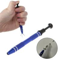 Aguja De Pinza Metálica Para Coger Componentes Pequeños Y IC Chips Herramienta De Mano Duradera Antiestática Resistente Al Calor Y Magnética - details 0