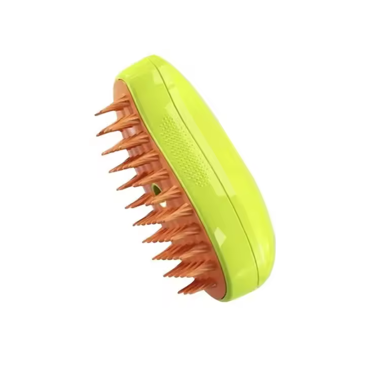 Cepillo Eléctrico Para Mascotas 3 En 1 Limpieza Masaje Recogido De Pelo De Perros Y Gatos Con Mango Retráctil Combinación De Cepillo De Dientes Y Mascarilla - 1