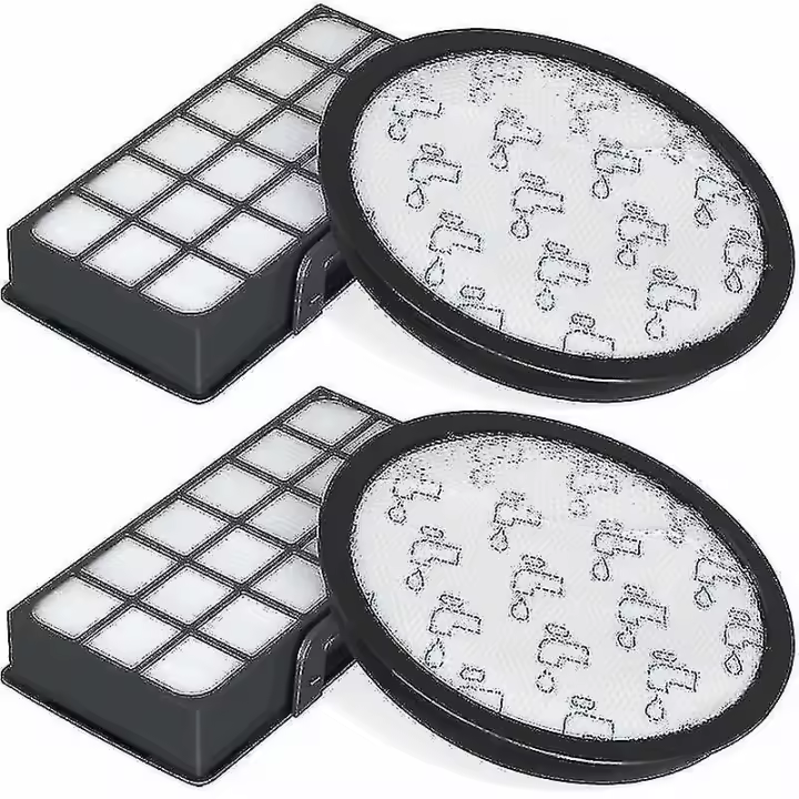 Set Of 2 Hepa Filters For Rowenta Silence Force Cyclonic 4aaaa Ro7647ea Ro7663ea Ro7676ea Ro7681ea (model Ro76xx) Vacuum Cleaners, Replacement Filter - 1