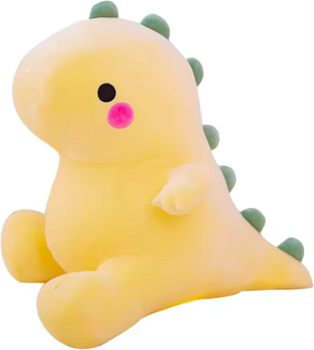 Almohada De Dinosaurio De 8 Pulgadas De Peluche Suave Juguetes De Animales Tiernos Regalo De Cumpleaños Para Niños Y Niñas - 1