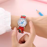 Reloj Infantil Con Correa De Patrón De Dinosaurio De Dibujos Animados. Set Con Caja. Regalo Navideño Adecuado Para Niños. - details 0